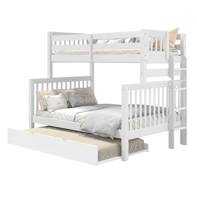 Taylor & Olive Trillium Twin over Full Bunk Bed Ladder, Twin Trundle