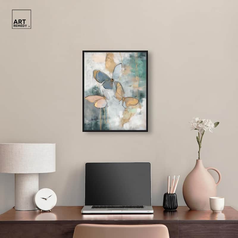 Butterflies Dream II Canvas by Art Remedy