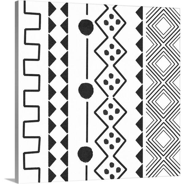 Shop Mud Cloth Xiii Canvas Wall Art Free Shipping Today