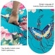 preview thumbnail 61 of 102, 29'' W Pattern Floral Swivel Manual Push Back Recliner Glider Chair
