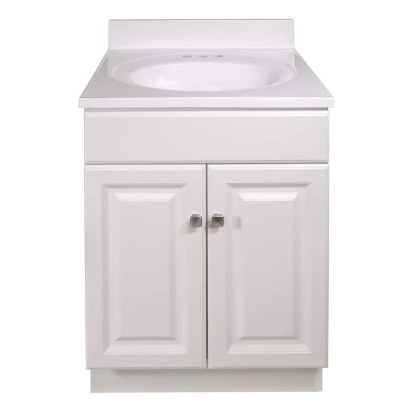 Design House 586453 Wyndham 25" Free Standing Single Basin Vanity Set