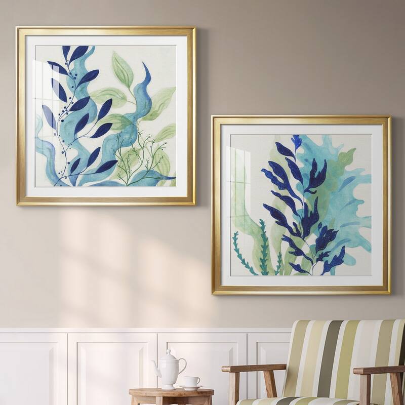 Blue Coral I Premium Framed Print - Ready to Hang