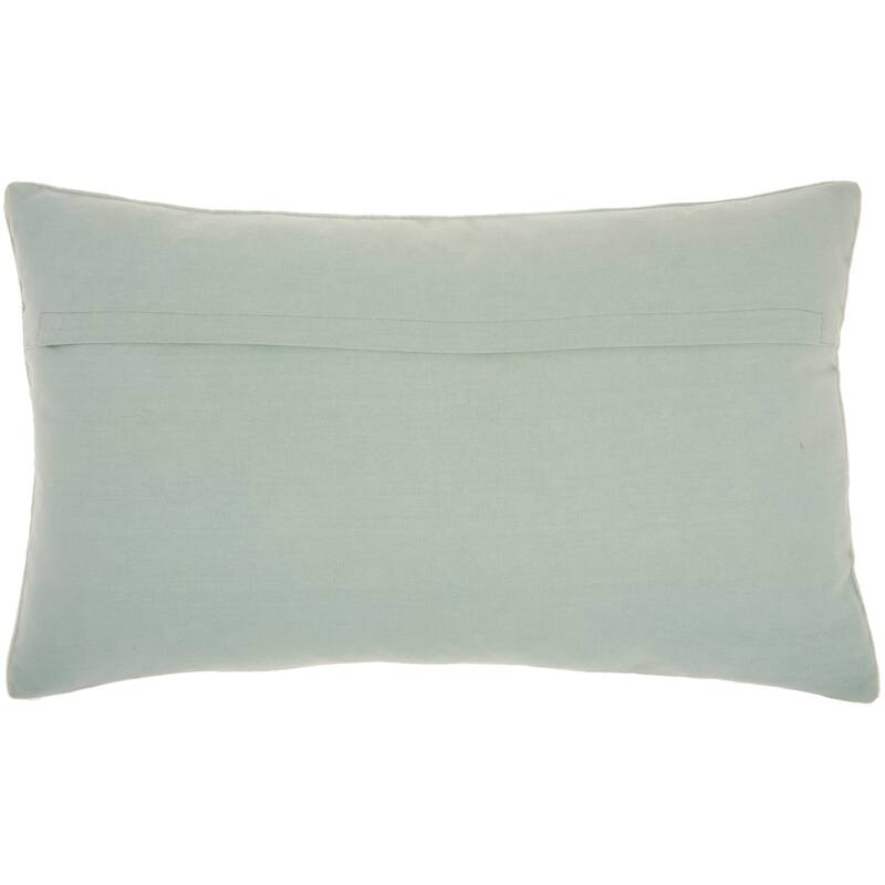 Mina Victory Beaded Flowers Throw Pillow