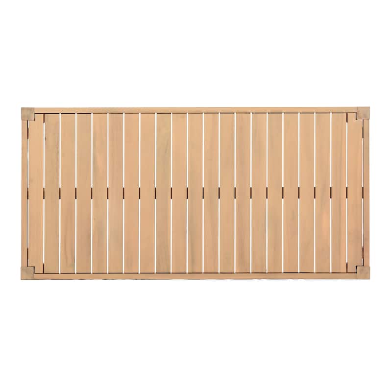 Christopher Knight Home - Outdoor 4-Piece Wood & Rope Woven Patio Conversation Set with Cushions and Coffee Table