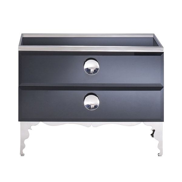 Fresca FCB7712 Moselle 33-15/32" Steel Vanity Cabinet Only - Black