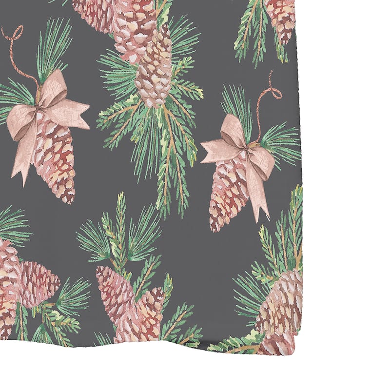 Greenery 18 x 30 Inch Holiday Print Kitchen Towel