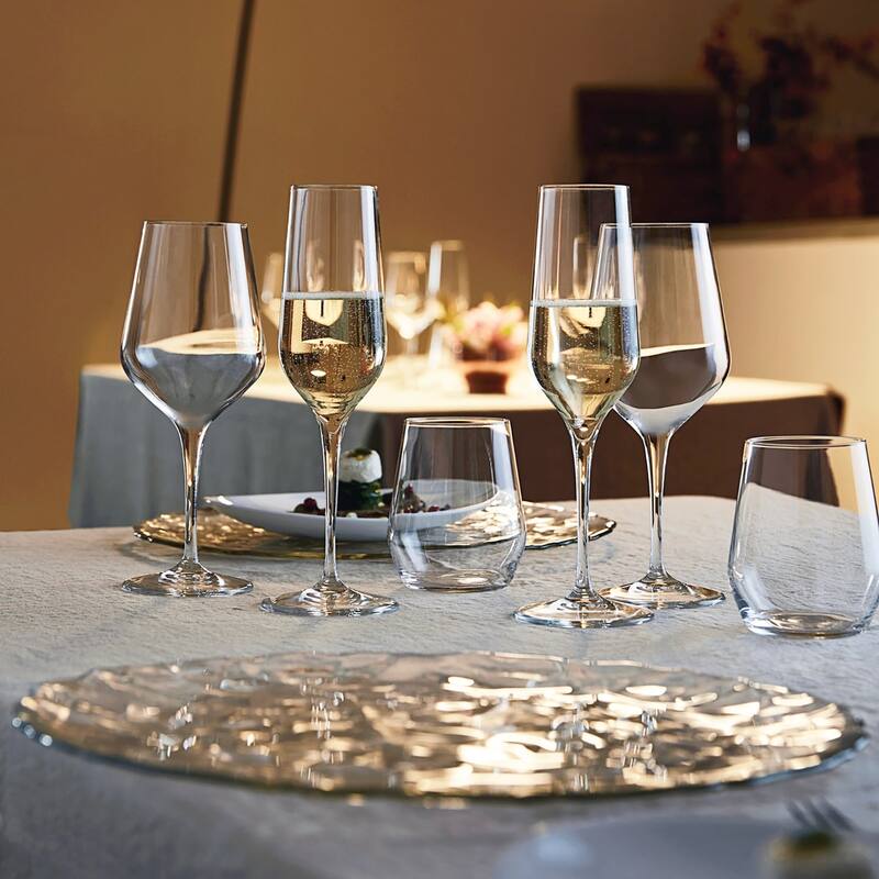 Bormioli Rocco Set of 6 Electra Wine Glasses