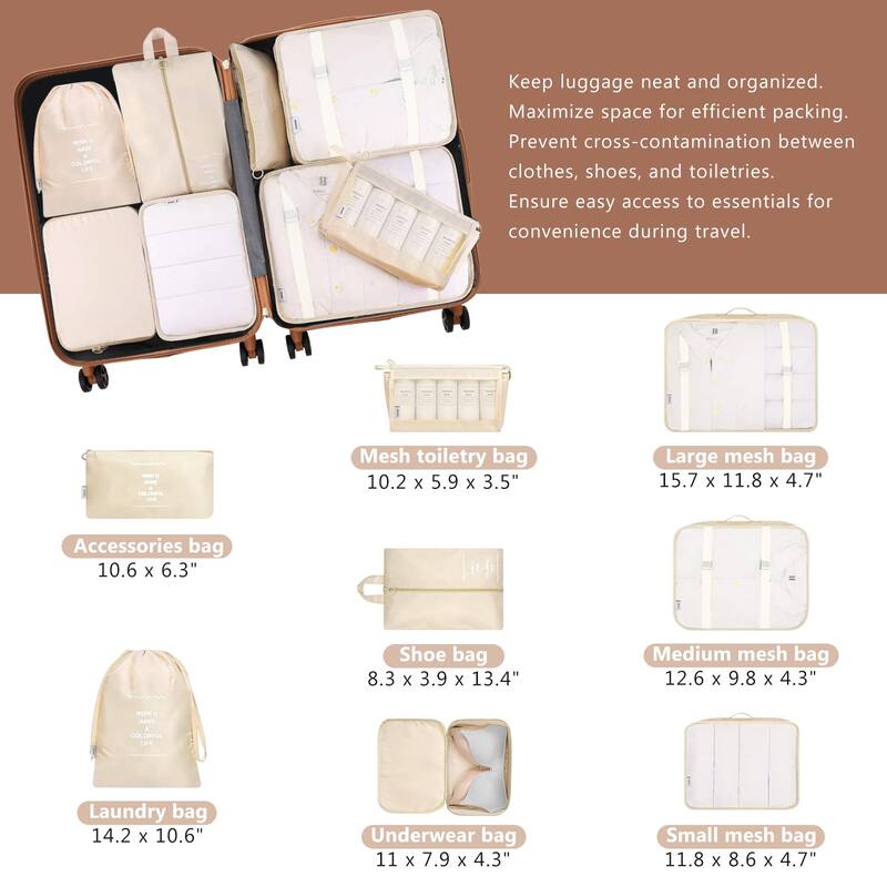 4-Piece, Modern Hard-Shell Luggage, Lightweight Luggage with Spinner Wheels, for Boarding Travel, Black