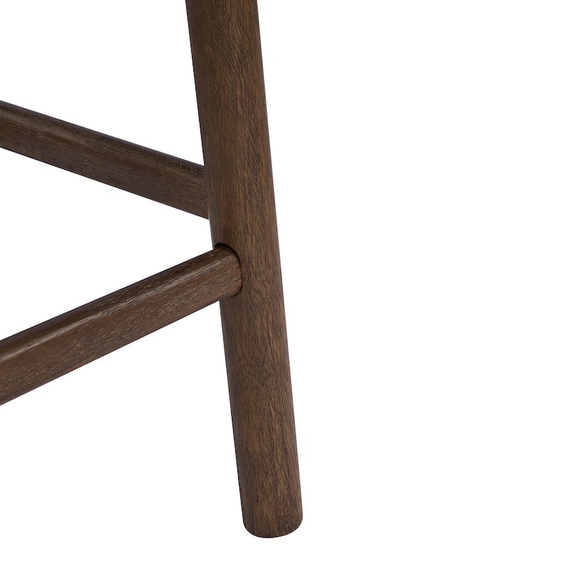 Christopher Knight Home - Riven Natural Rubberwood 27.36" Bar Stool Set