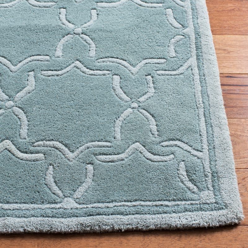 SAFAVIEH Handmade Chatham Hasmik Modern Moroccan Wool Rug