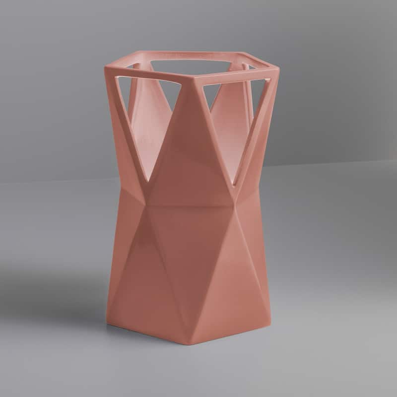 Justice Design Group Totem Ceramic Portable Table Lamp