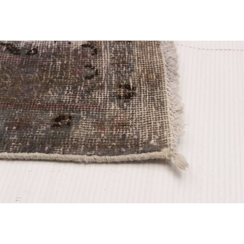 ECARPETGALLERY Hand-knotted Color Transition Taupe Wool Rug - 9'6 x 12'4