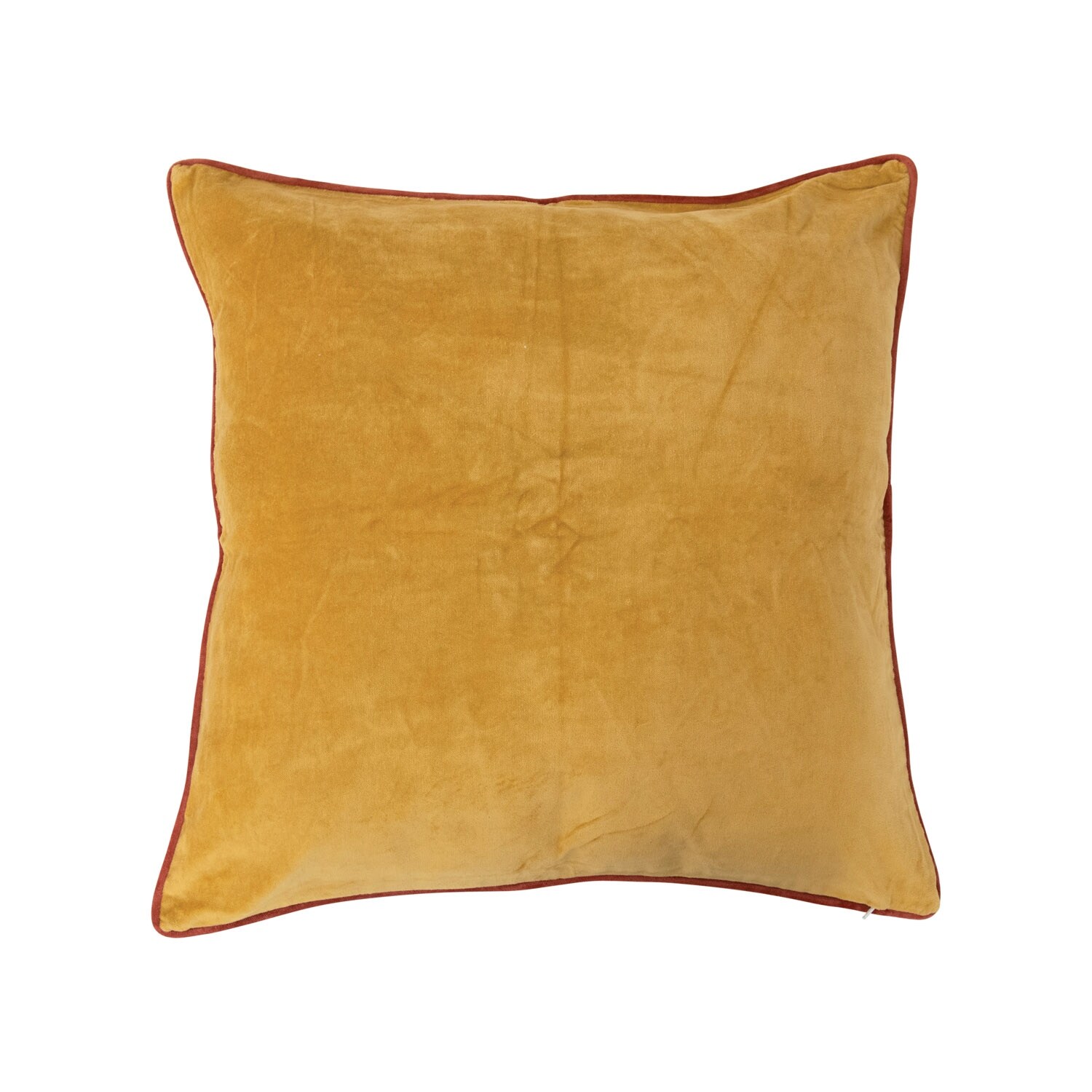 Velvet piped shop cushions