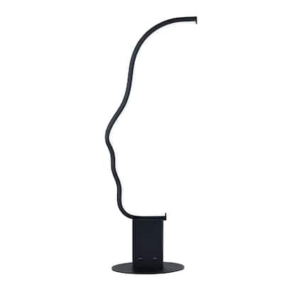 67"H Floor Lamp /Matte Black
