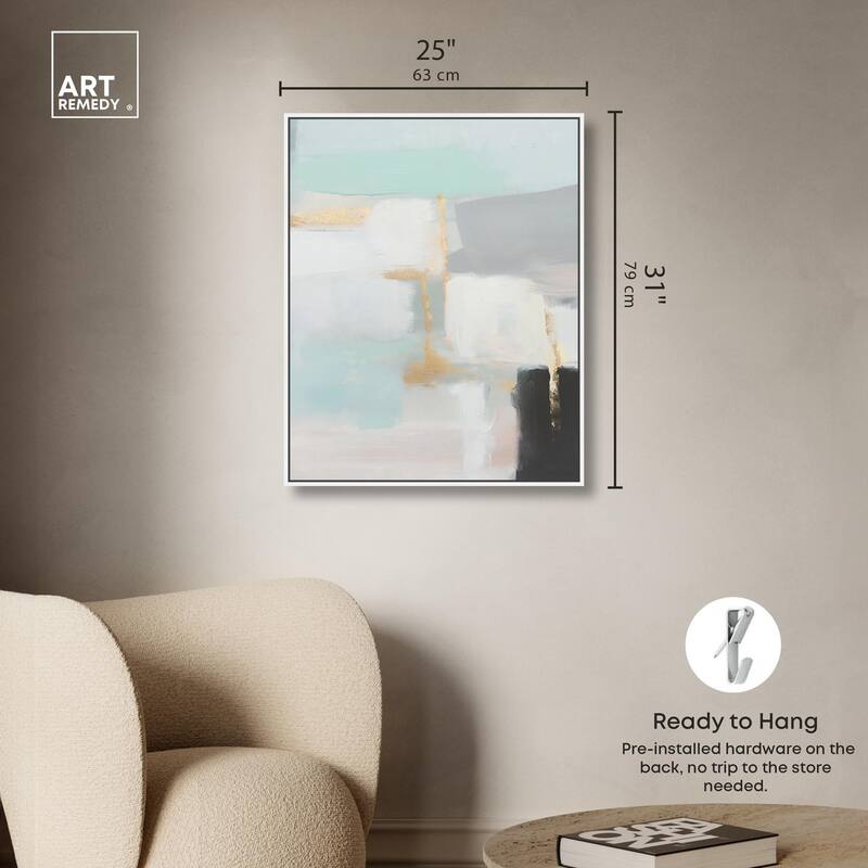 Pale Radiance II Canvas by Art Remedy