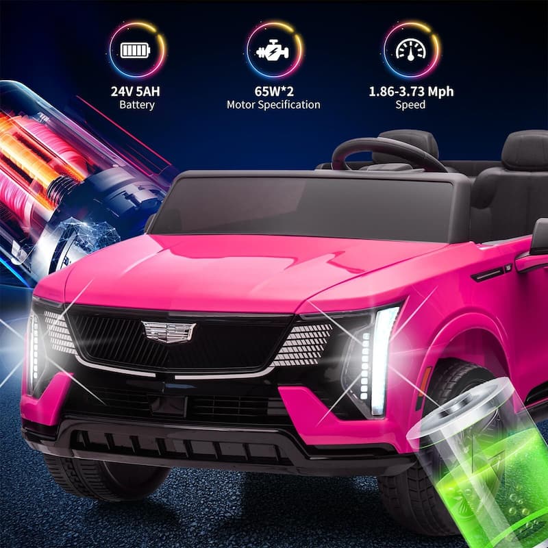 2 Seater Ride on Car for Kids 24V Electric Car Toy