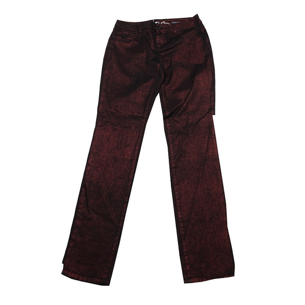 INC International Concepts Embroidered Skinny Jeans