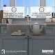 preview thumbnail 16 of 64, Karran Undermount Quartz 32 in. 60/40 Double Bowl Kitchen Sink Kit
