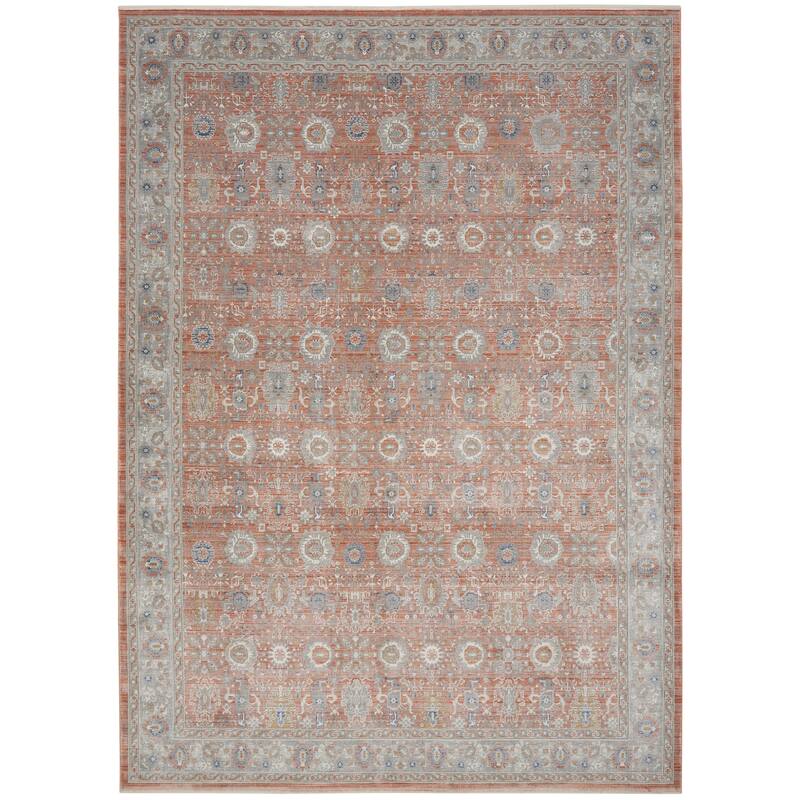 Nourison Starry Nights Contemporary Persian Floral Medallion Area Rug