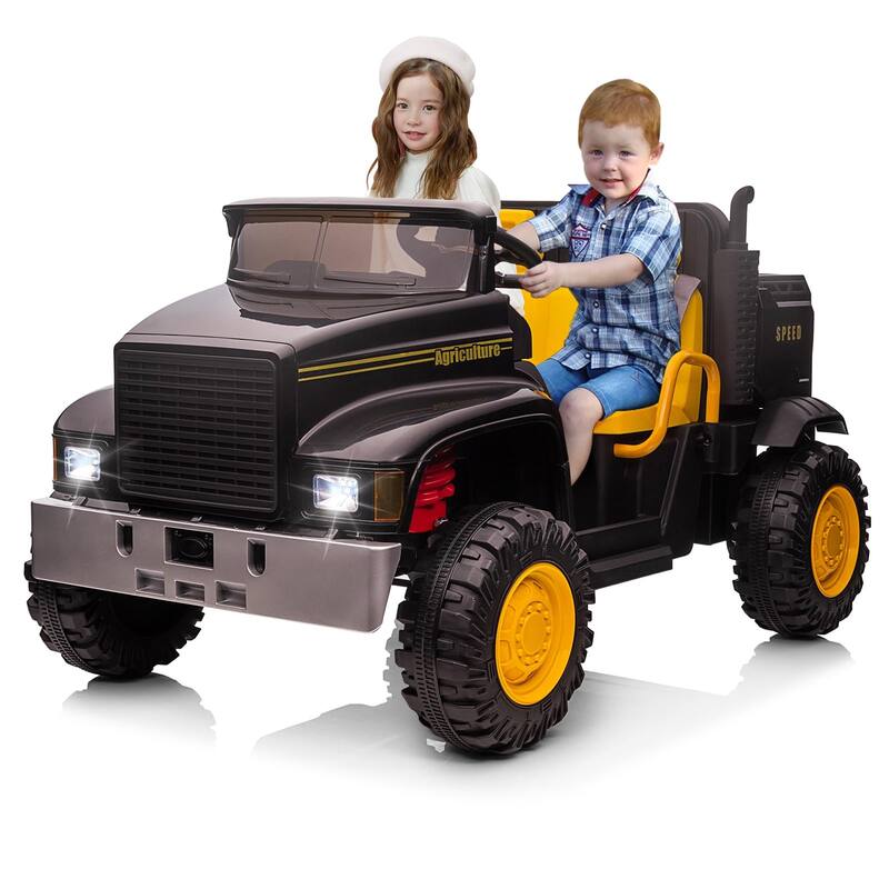 24V Ride On Car with Remote Control - Black