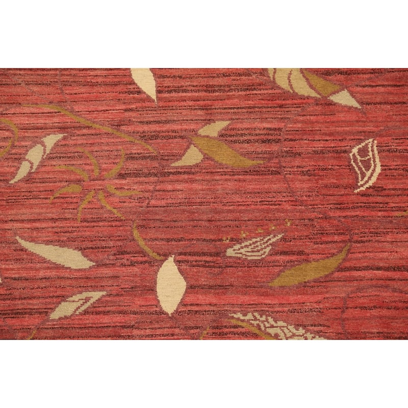 Vegetable Dye Nepalese Oriental Home Decor Area Rug Wool Hand-knotted - 6'2" x 9'1"