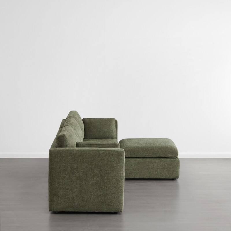 Celia Oversized Modular Sectional Fabric Sofa Set