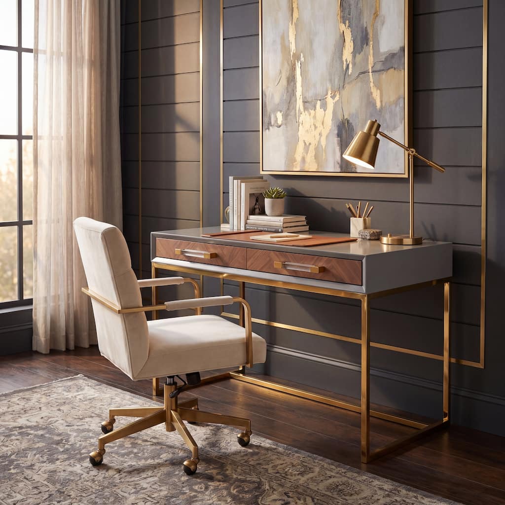 SAFAVIEH Home Marty Modern Desk