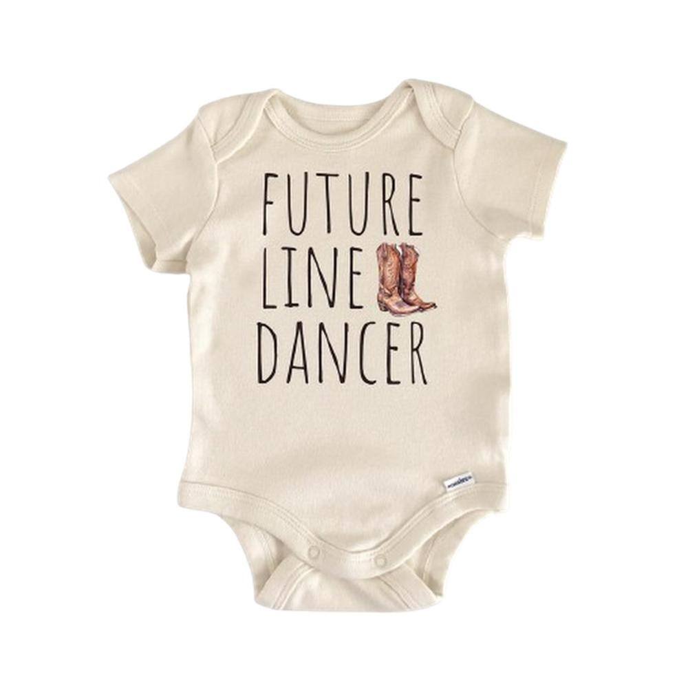 Country Line Dancer - Baby Boy Girl Clothes Infant Bodysuit Funny Cute Newborn