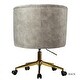 preview thumbnail 35 of 57, ET Tufted Task Chair With Golden Base by HULALA HOME
