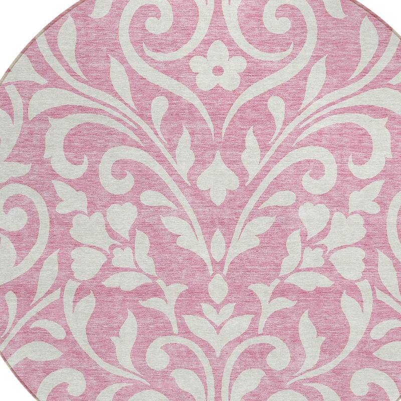 HomeRoots Floral Transitional Rectangle Outdoor Rug
