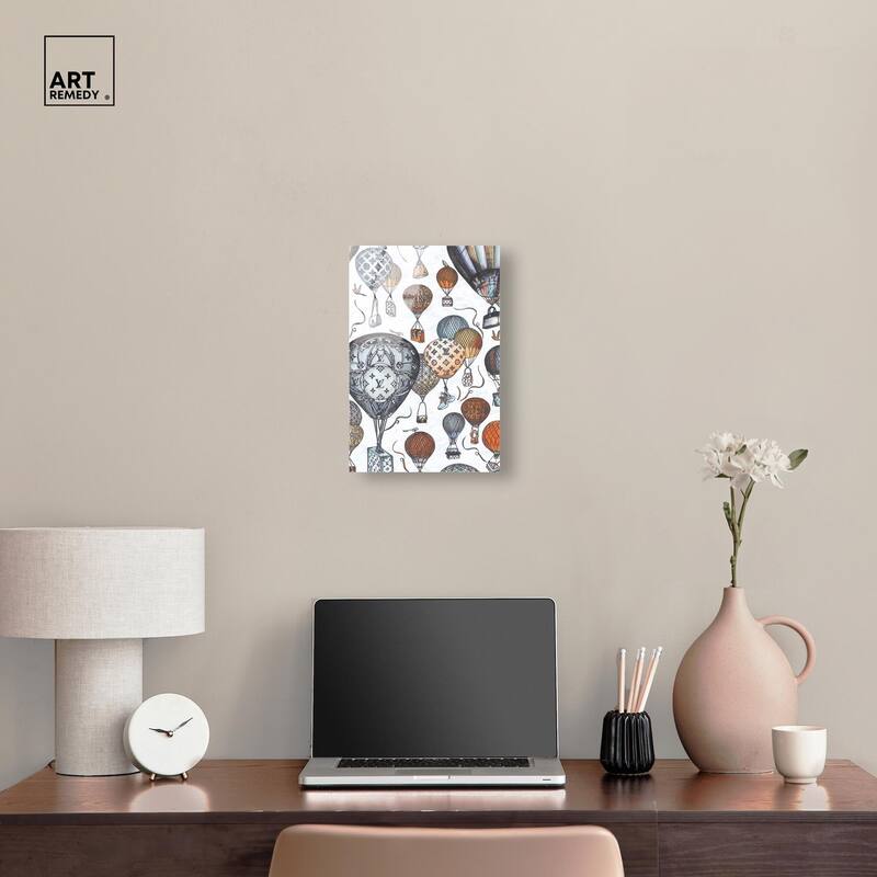Doll Memories - Fashion Balloons Acrylic by Art Remedy, Ready to Hang