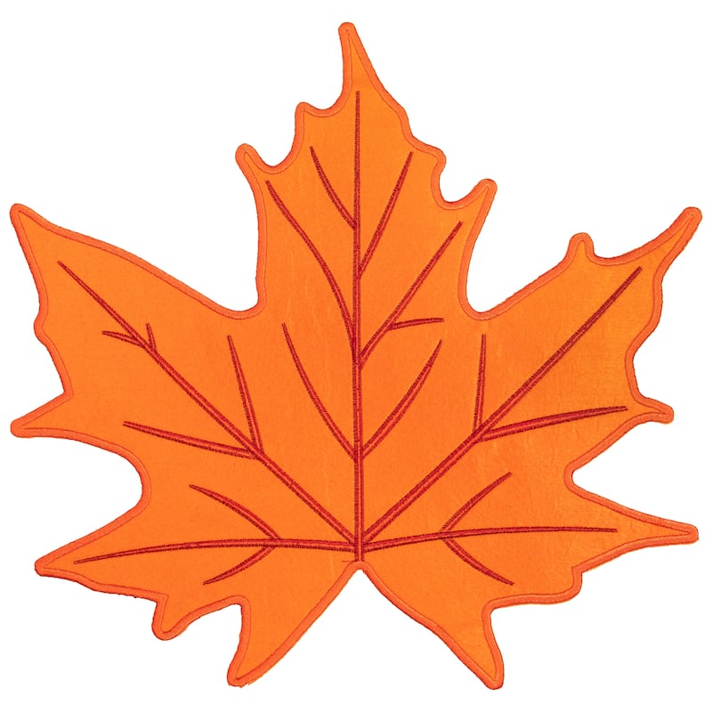 Maple Leaf Fall Harvest Placemats - 14.75" - Set of 4