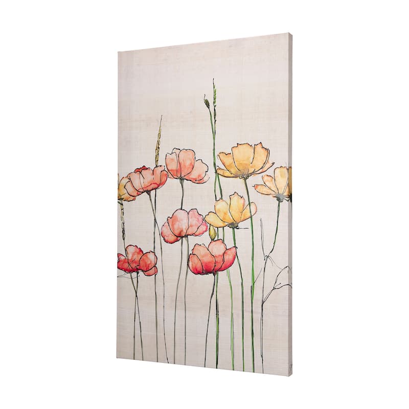 Meadow Flowers (30 x 50) Canvas Art Print