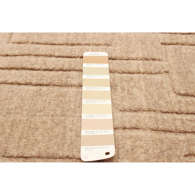 Kashkuli Gabbeh Tan Rug 5'4" x 7'6" - 5'4 x 7'6