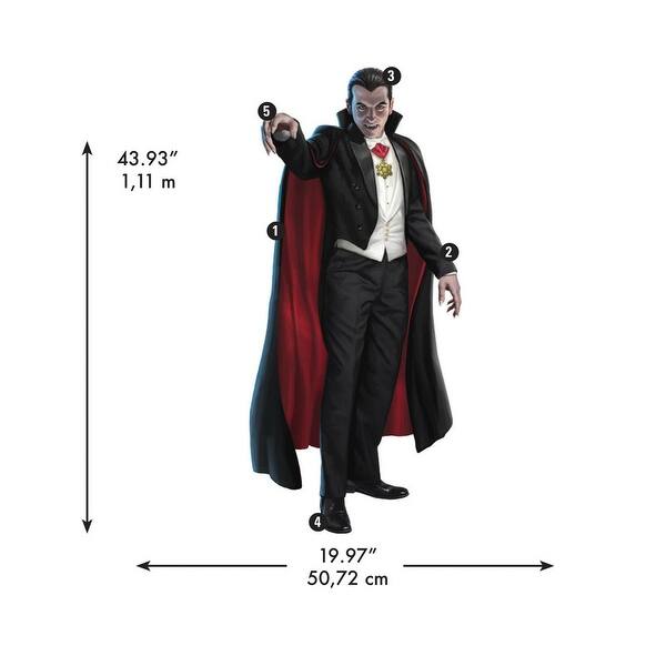 dimension image slide 0 of 2, Classic Monsters Dracula Giant Peel and Stick Wall Decals by RoomMates