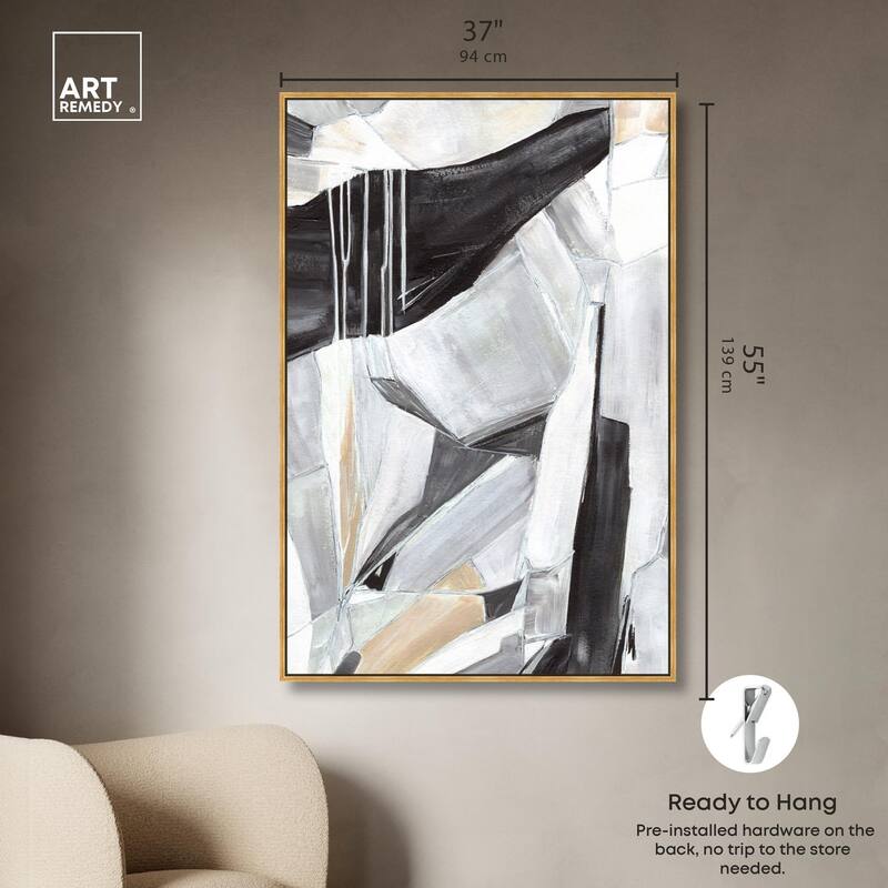 A Lonely Walk Canvas by Art Remedy