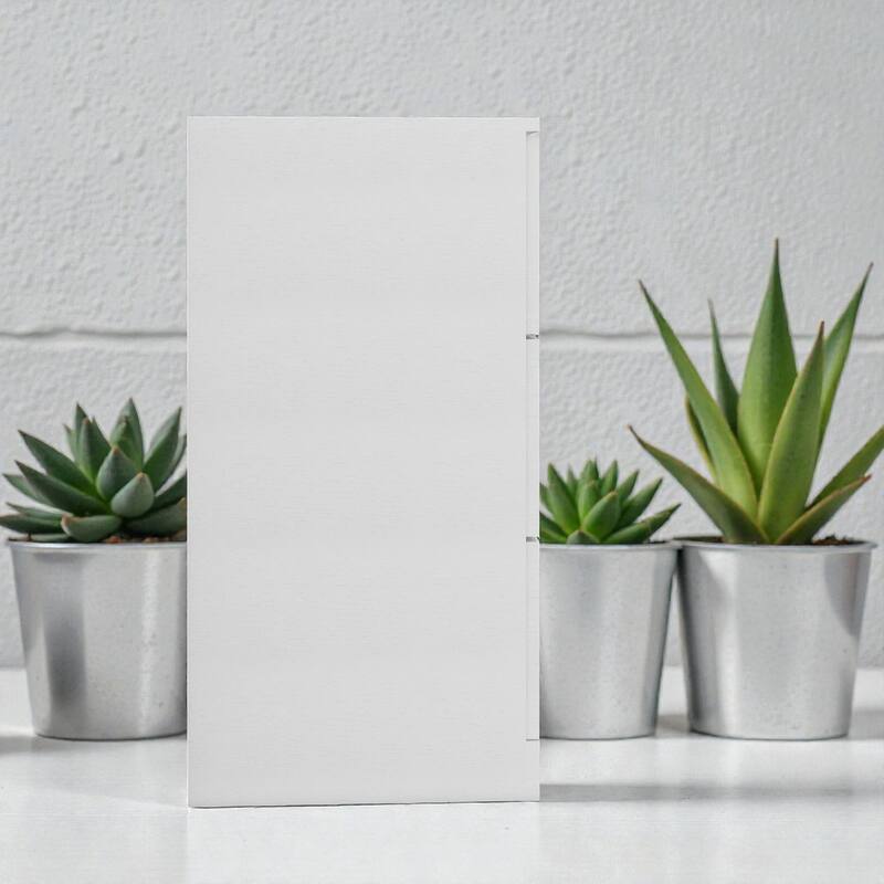 Modern 6 Drawer Dresser for Bedroom, Wide Chest of Drawers with Ample Storage, Sturdy Gloss Finish