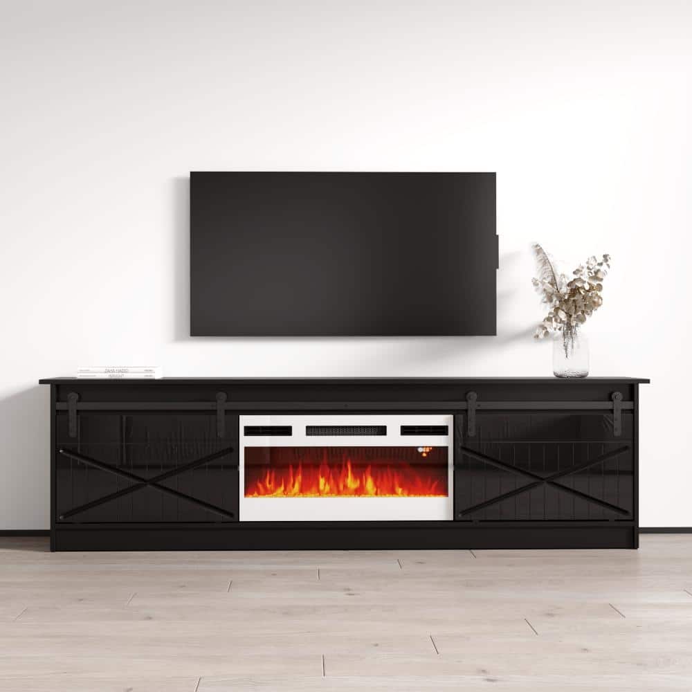 Granero WH-EF Electric Fireplace 79" TV Stand
