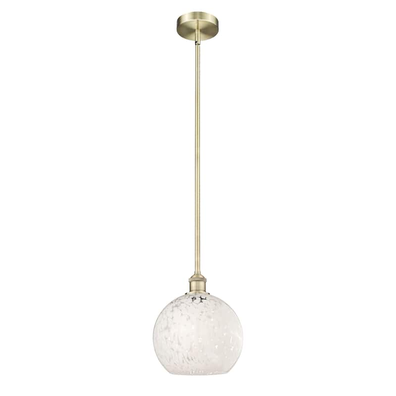 Innovations Lighting 616-1S 11 10 White Mouchette Pendant White