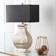preview thumbnail 5 of 7, SAFAVIEH Lighting 30-inch Royal Spain Silver Finish Table Lamp (Set of 2) - 16"x11"x29"