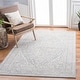 preview thumbnail 9 of 90, SAFAVIEH Brentwood Myrtice Oriental Medallion Rug 10' Square - Light Grey/Ivory - Square