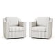 preview thumbnail 146 of 177, 2 Set Modern Swivel Accent Arm Chair for Living Room