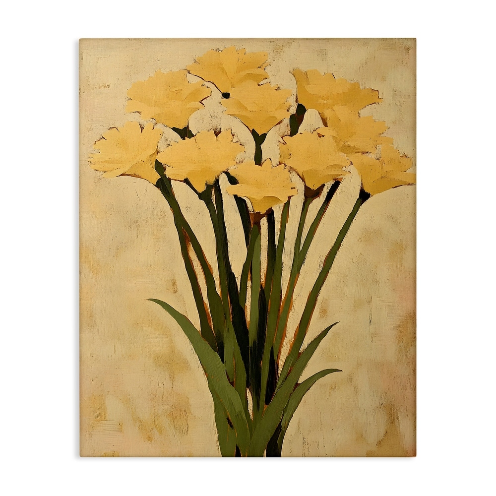 Stupell Hand Picked Daffodils Canvas Wall Art Design By Franklyn Gregory