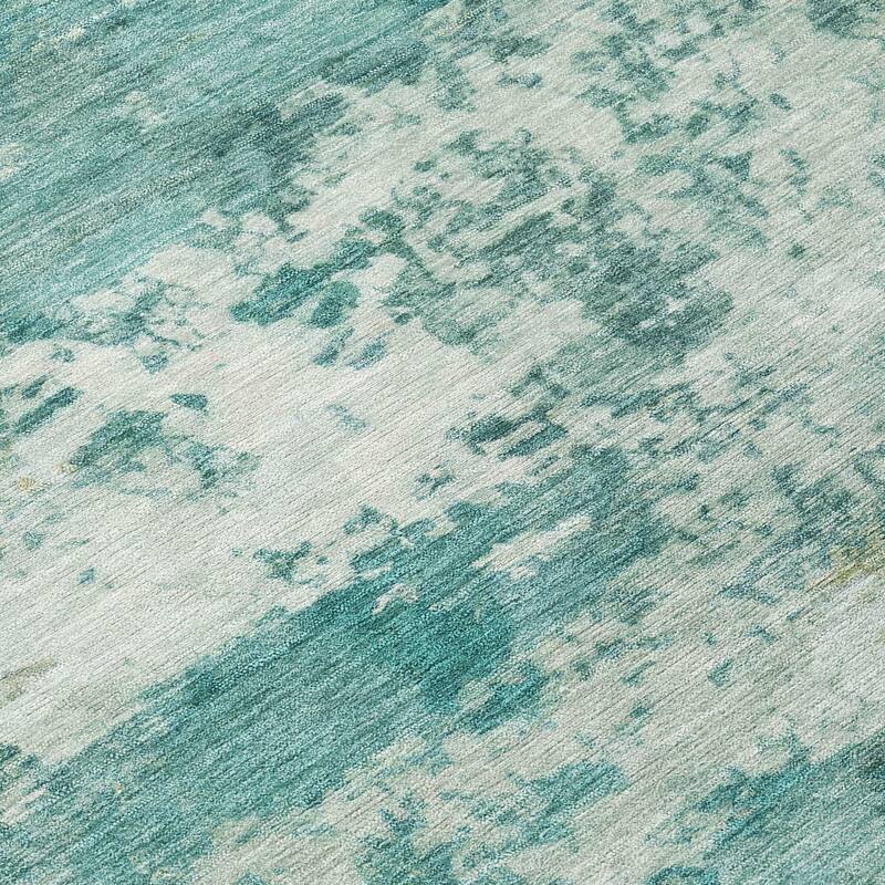 Machine Washable Indoor/ Outdoor Modern Jenna Chantille Rug