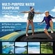 preview thumbnail 23 of 34, 10ft Inflatable Water Trampoline with Ladder and Pump for Lake or Pool