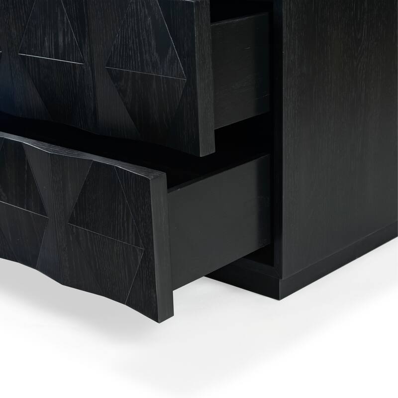 SAFAVIEH Couture Riabelle Wood 6 Drawer Dresser