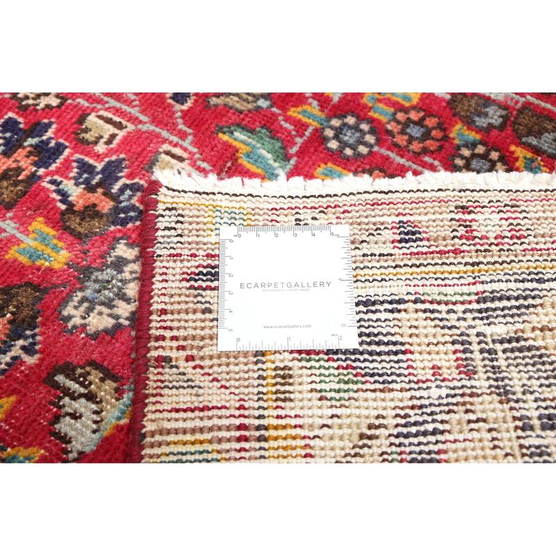 ECARPETGALLERY Hand-knotted Antalya Vintage Red Wool Rug - 6'2 x 9'3