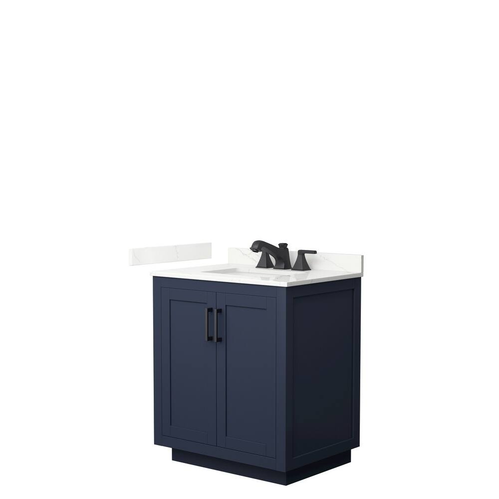Miranda 30-inch Single Vanity, Quartz Top