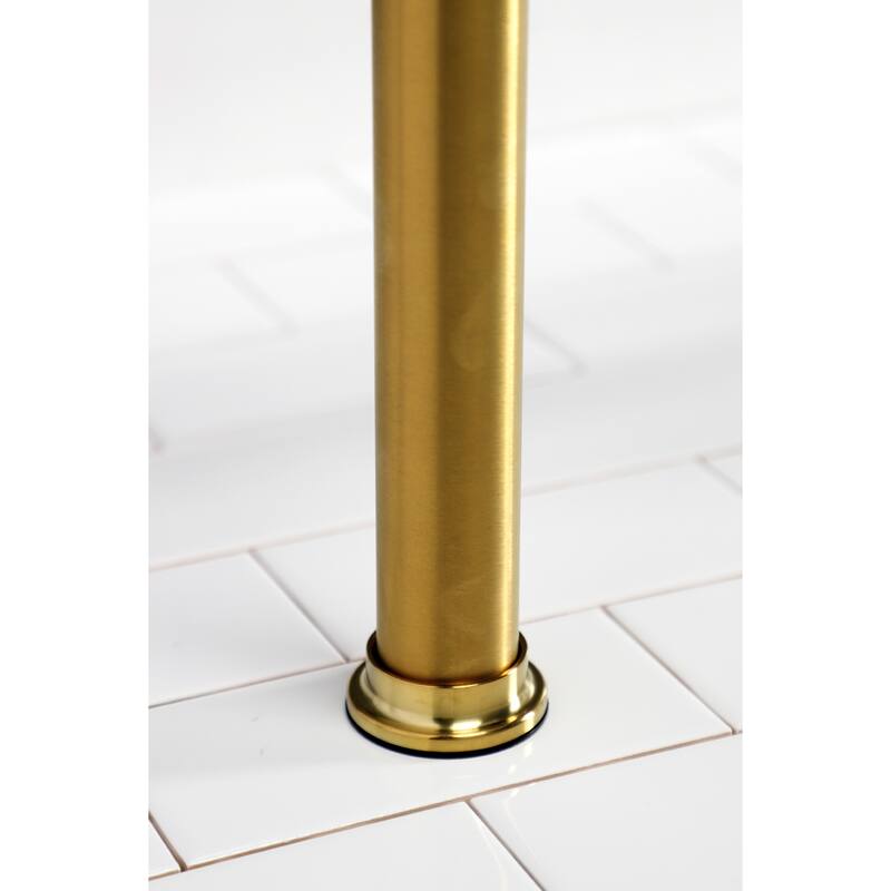 Kingston Brass Fauceture Stainless Steel Console Sink Legs