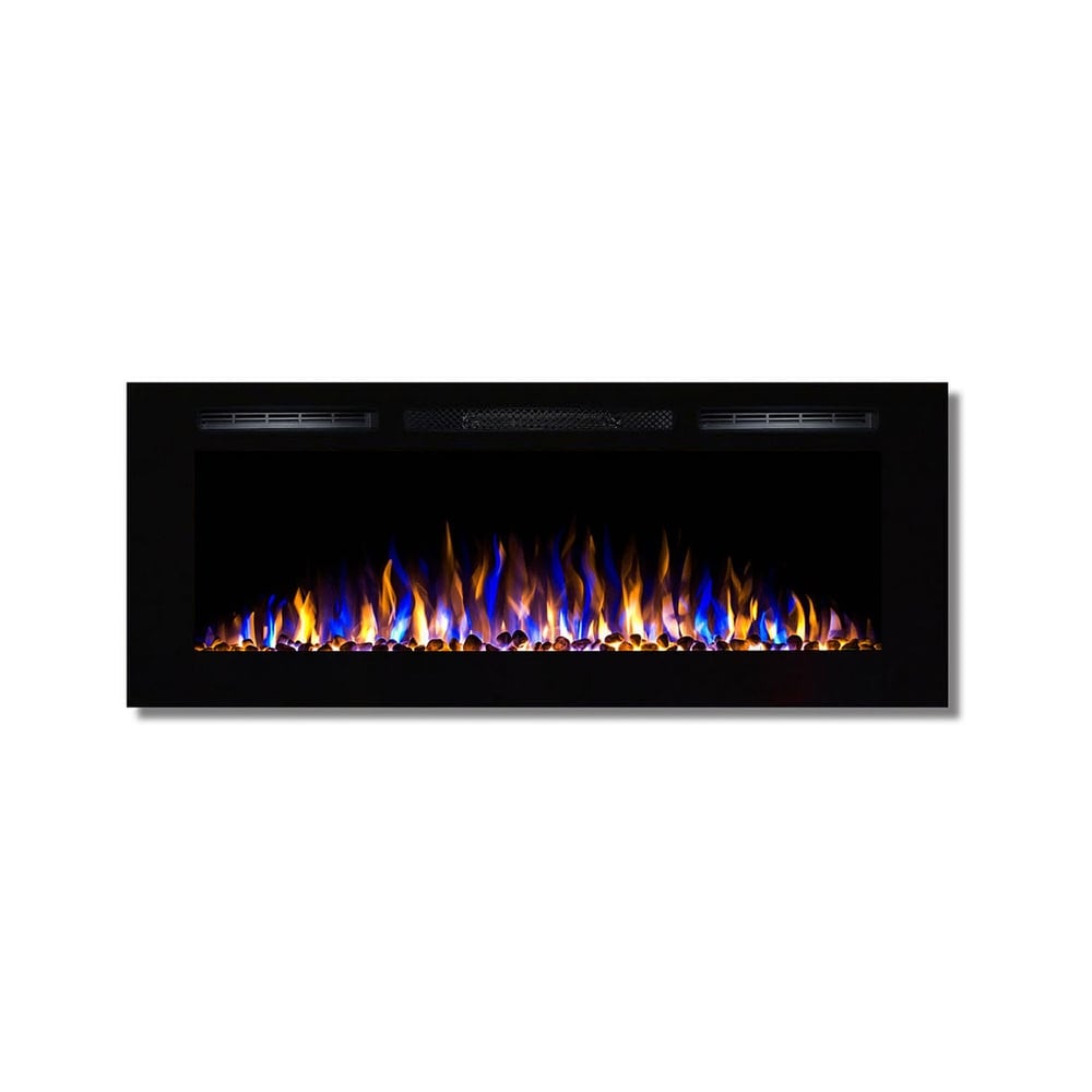 Shop Moda Flame Mfe5048ws 50 Cynergy Built In Wall Mounted